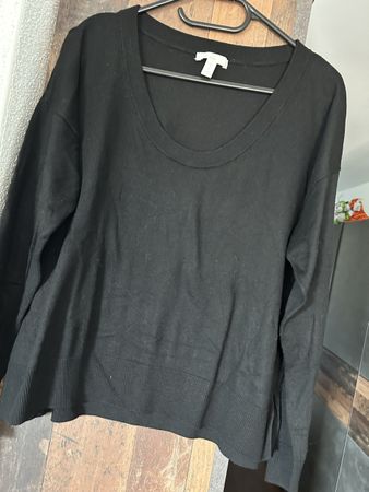 Schwarzer H&M Strickpullover, Basic, Grösse S, Top Zustand!
