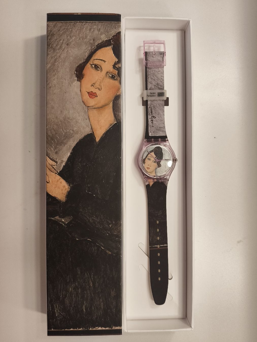 Swatch Uhren: Swatch collector centre Pompidou NEUVE  – Neu und originalverpackt aus Lignières von Cindy79