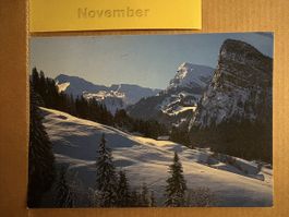 AK von Diemtigtal Bergpanorama