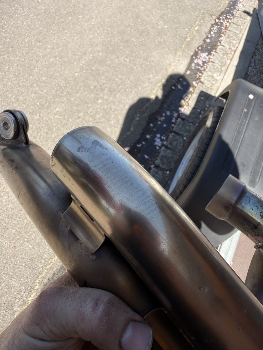 KTM Sistemi di scarico: Akrapovic Kompletanlage Exc 2017 – Usato da Wilderswil venduto da Timfrey2000 4