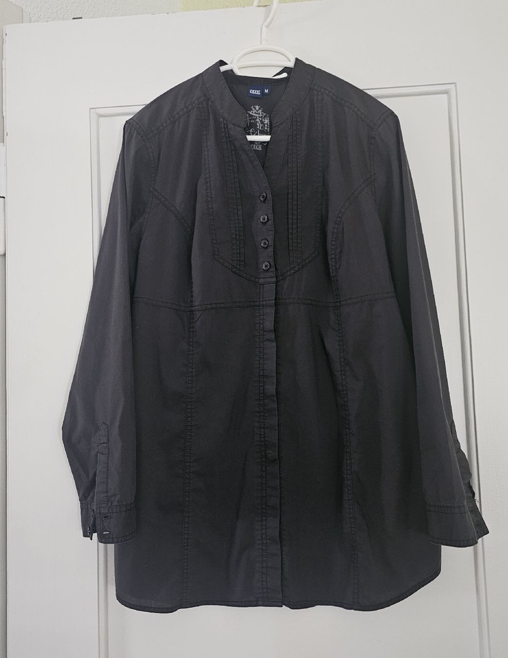 Cecil Camicette: Cecil Dunkelgrau Bluse Grösse M – Usato da Aarau venduto da Mery6
