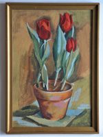 Armin Schwarzenbach 1914 - 2000 Tulpen im Topf