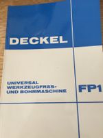 DECKEL  FP1   15 seiten katalog