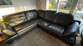 Hochwertige Echtledercouch fürs Wohnzimmer