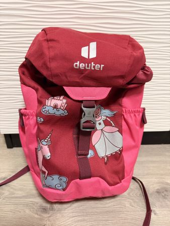 Deuter Kinder Wanderrucksack, 8L, rubyhotpink, neuwertig