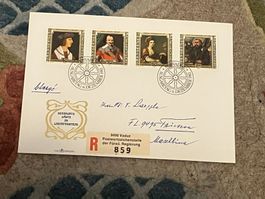 1 Erstagsbrief LI Einschreiben 1982