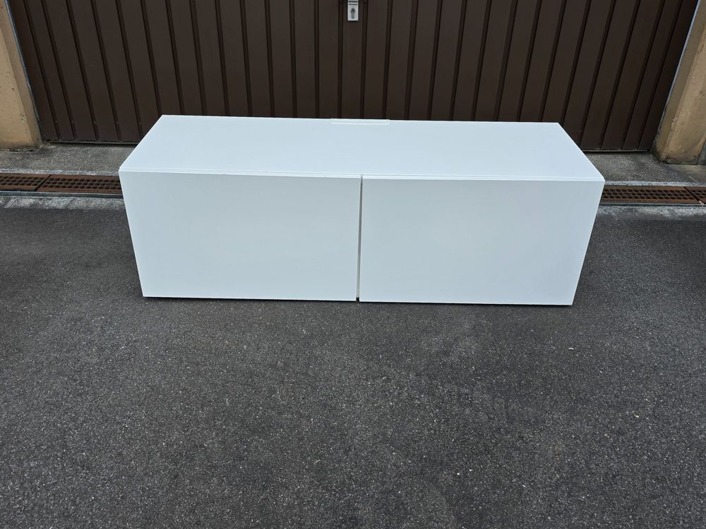 IKEA Bestå Sideboard / TV-Lowboard in Weiss – Top Zustand (Gebraucht) in Flums für CHF 52 – nur Abholung auf Ricardo kaufen