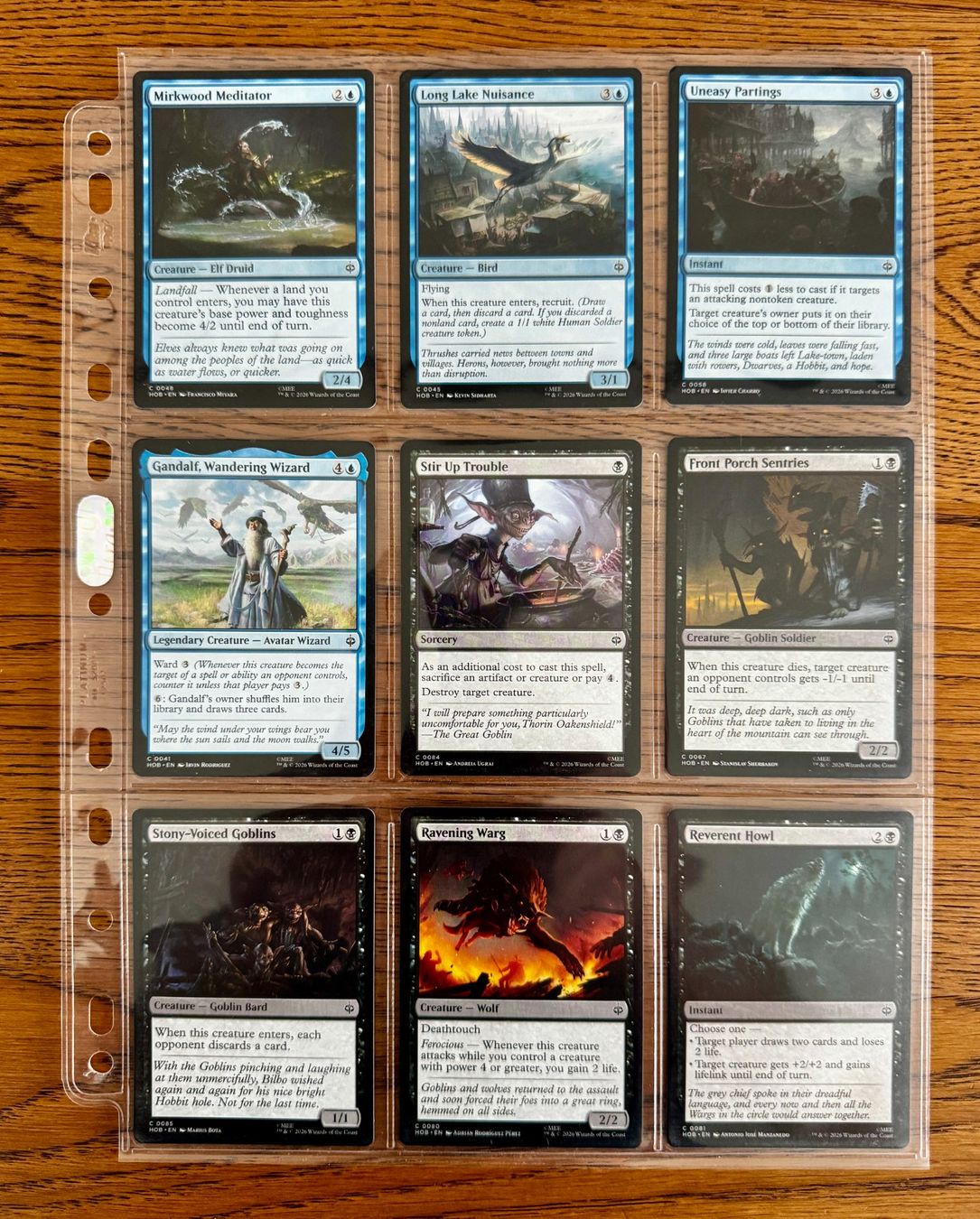 Magic The Gathering Cartes à collectionner: The Hobbit Common Set 65/65 – Neuf (Voir description) à Rechthalten par hosme_be 4