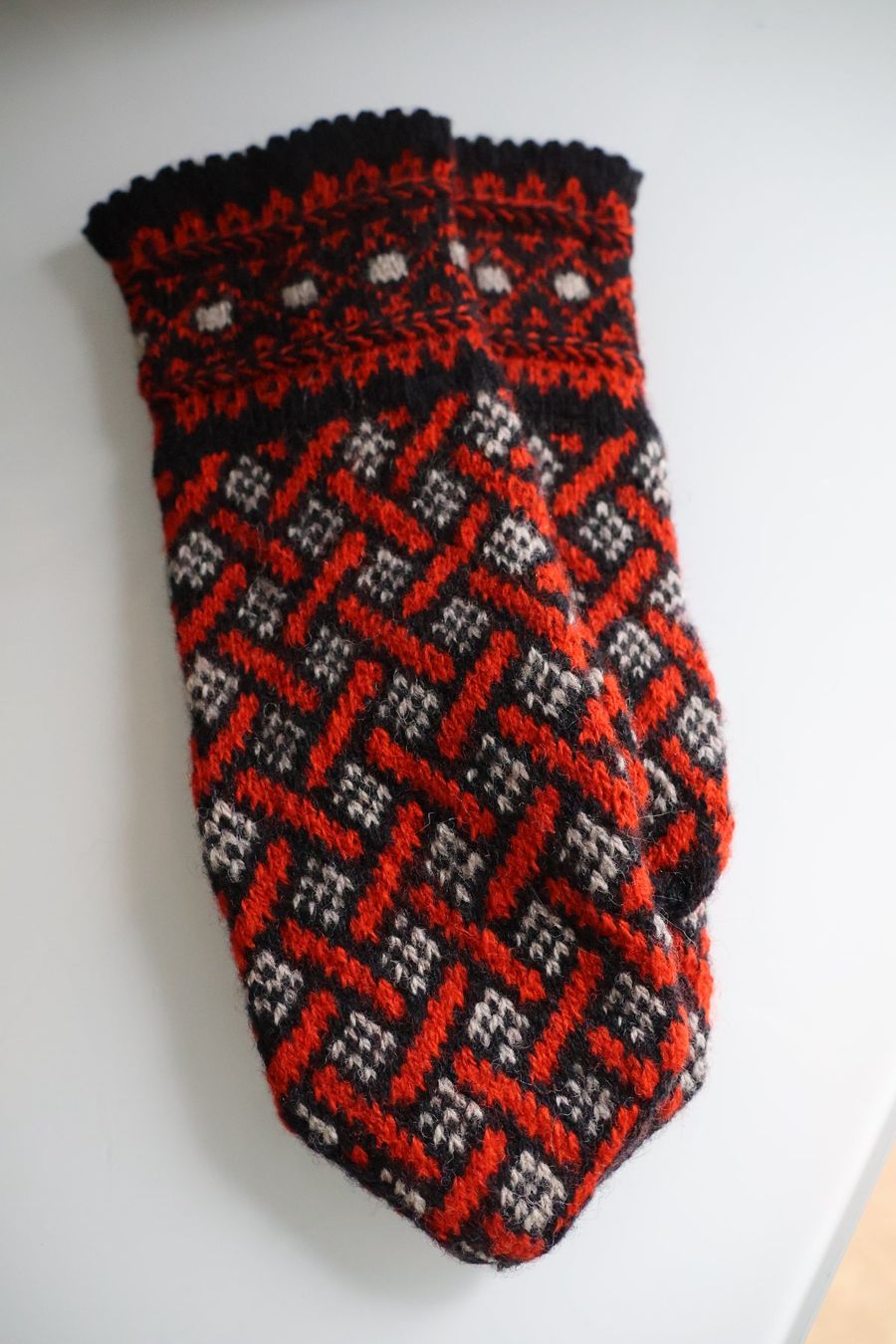 Handschuhe & Handstulpen: Wollhandschuhe in Norwegischem Muster – Neu (gemäss Beschreibung) aus Winterthur von jul_v9wx 2