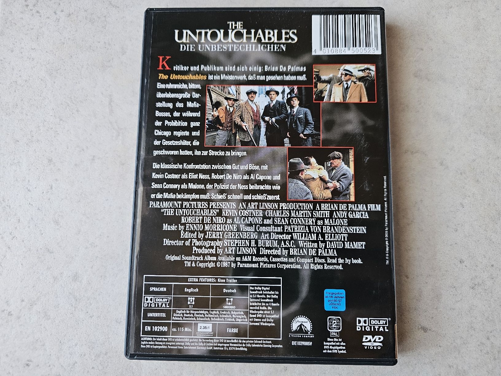 Tutti i DVDs: The Untouchable – Usato da Schneisingen venduto da backstore24 1