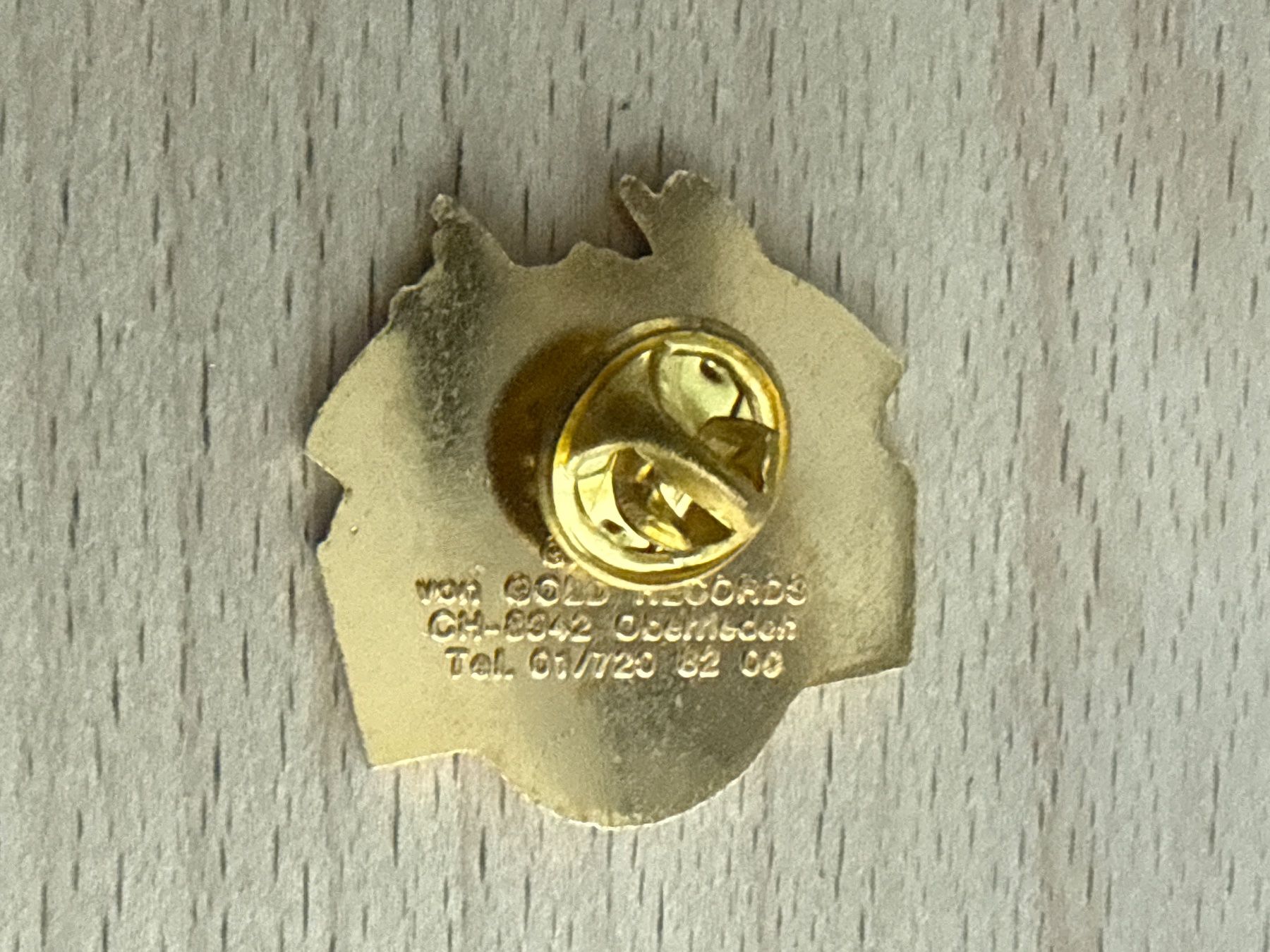 Plaquettes & Badges: Pin  Gheimtipp von Gold Records – D'occasion à Glattbrugg par Schweigmatt 1