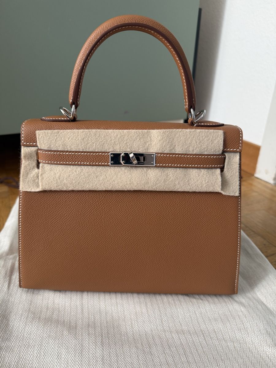 Hermès Sacs femmes: Hermès Kelly 25 sellier Gold  – Neuf (Voir description) à Oetwil a.d. Limmat par Pepsi79 5