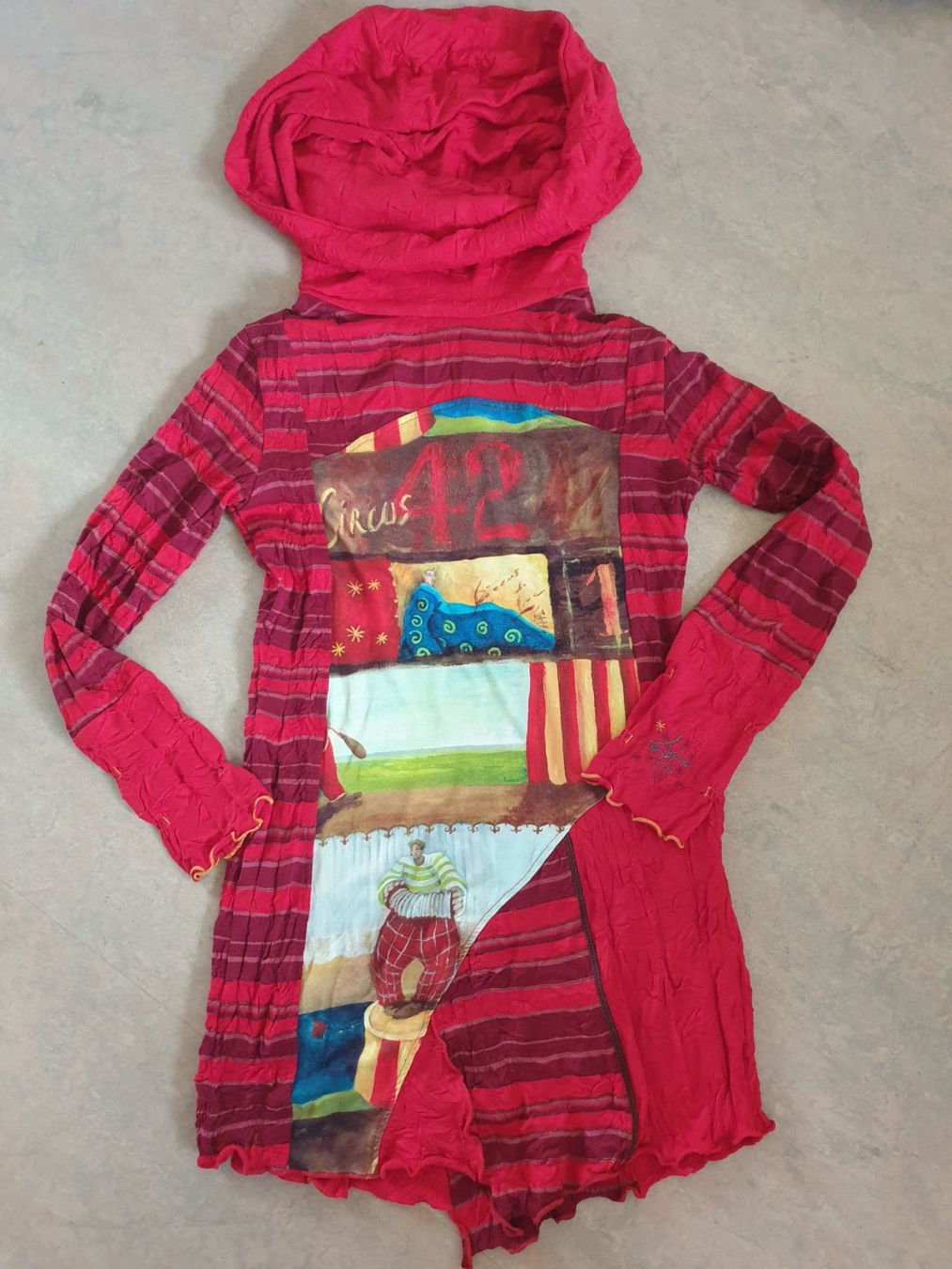Maglioni & Felpe: AVENTURED DES TOILES PULLOVER PULLI 38 M ZIRKUS MOTIV TOP – Nuovo (secondo la descrizione) da Elsau venduto da the-colorful-side 3