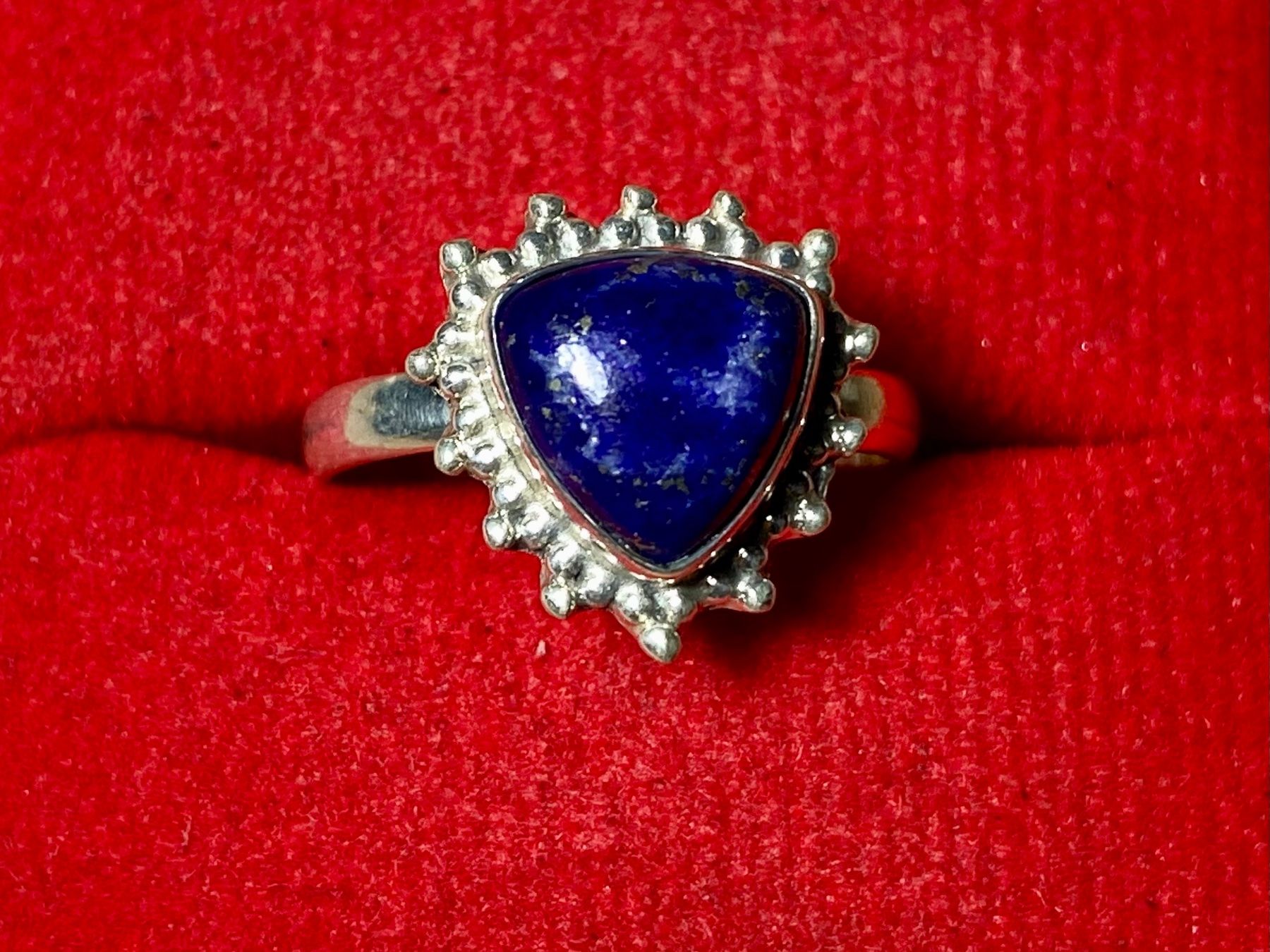 Ringe: natürlicher Blauer Saphir - 925 Silberring orientalisch – Neu und originalverpackt aus Laax von Kiki_Kingdom3 2