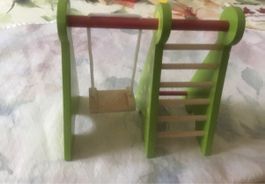Holzspielzeug Spielplatz 