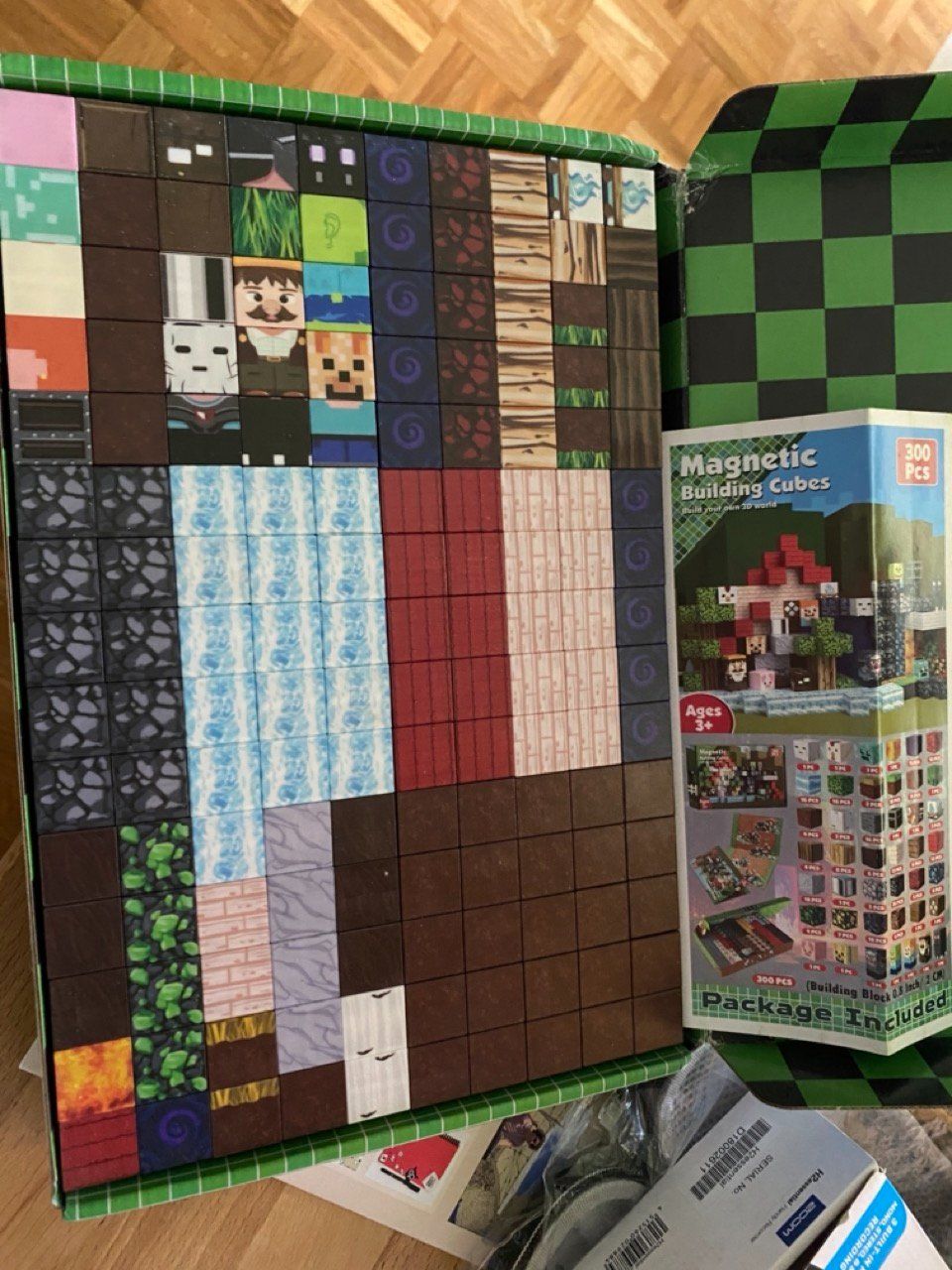 Jeux: Minecraft Magnetic Building Blocks 200 Pcs Educational New – Neuf (Voir description) à Glattbrugg par har_jgc7 4