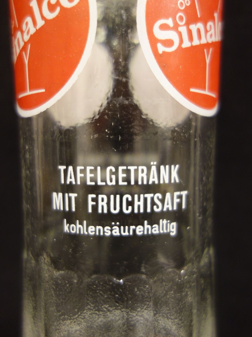 Sinalco Gläser, Krüge & Flaschen: alte Flasche SINALCO 1970 1liter geeicht – Gebraucht aus Kerzers von Flaschenposten 2