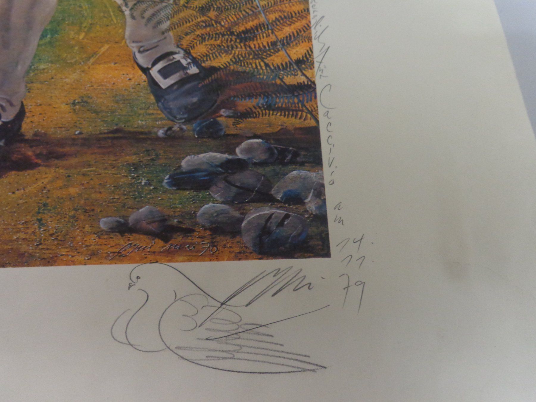 Foto & Immagini: Schönes Bild nicht gerahmt Signiert – Usato da Liestal venduto da Gecko16 1