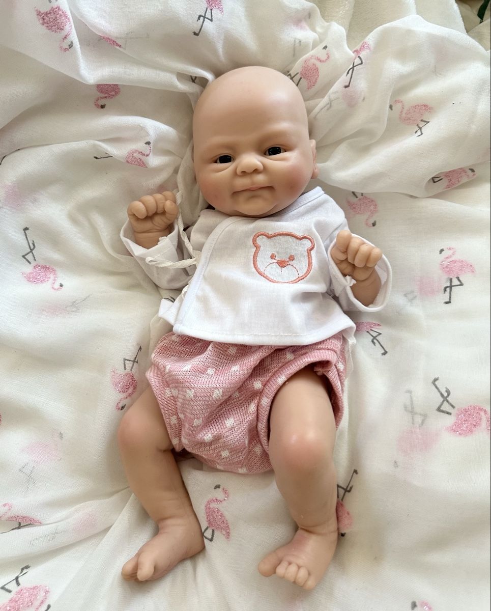 Poupées: Silikon Reborn Puppe Mädchen ca. 33 cm – Neuf (Voir description) à Zürich par Kat_5557 1