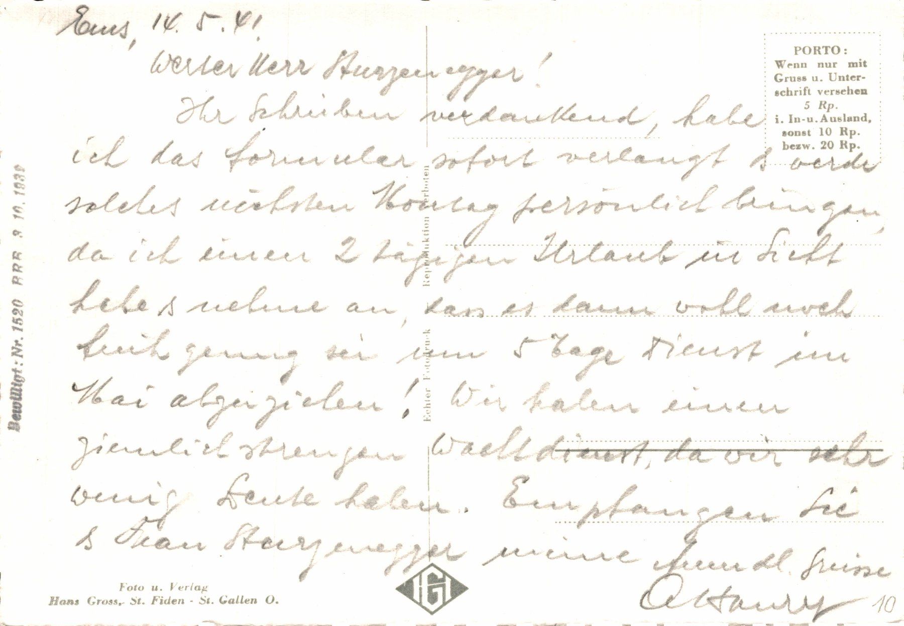 Cartes postales: Ems, Graubünden – D'occasion à Bronschhofen par Astore 1