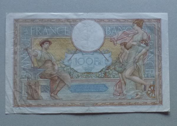 Banknoten: Frankreich ++ 100 Francs 08.10.1936 – Gebraucht aus Walkringen von Casablanca777 1