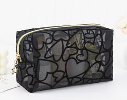 Nessesaire-Kosmetiktasche-Etui-Kulturbeutel-Tasche-Herzen