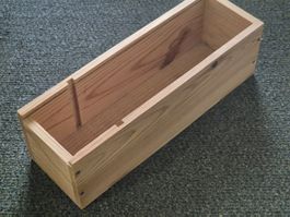 Weinkiste leer ohne Deckel 32.7x10.5x10 cm