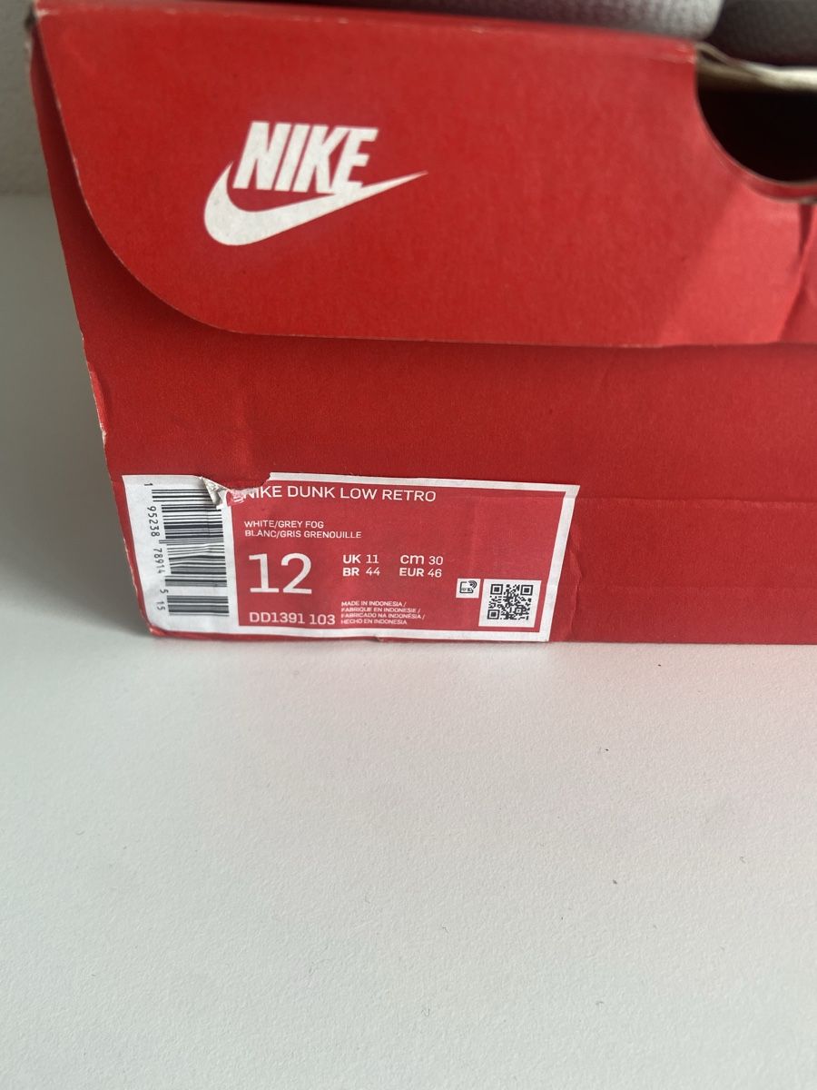 Scarpe da uomo: nike dunk low grey fog – Nuovo e nell'imballaggio originale da Stäfa venduto da JamesO03 2