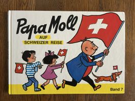 Papa Moll auf Schweizer Reise, Band 7, 1. Auflage, 1991