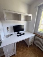 Schreibtisch inkl. Wandregal Ikea