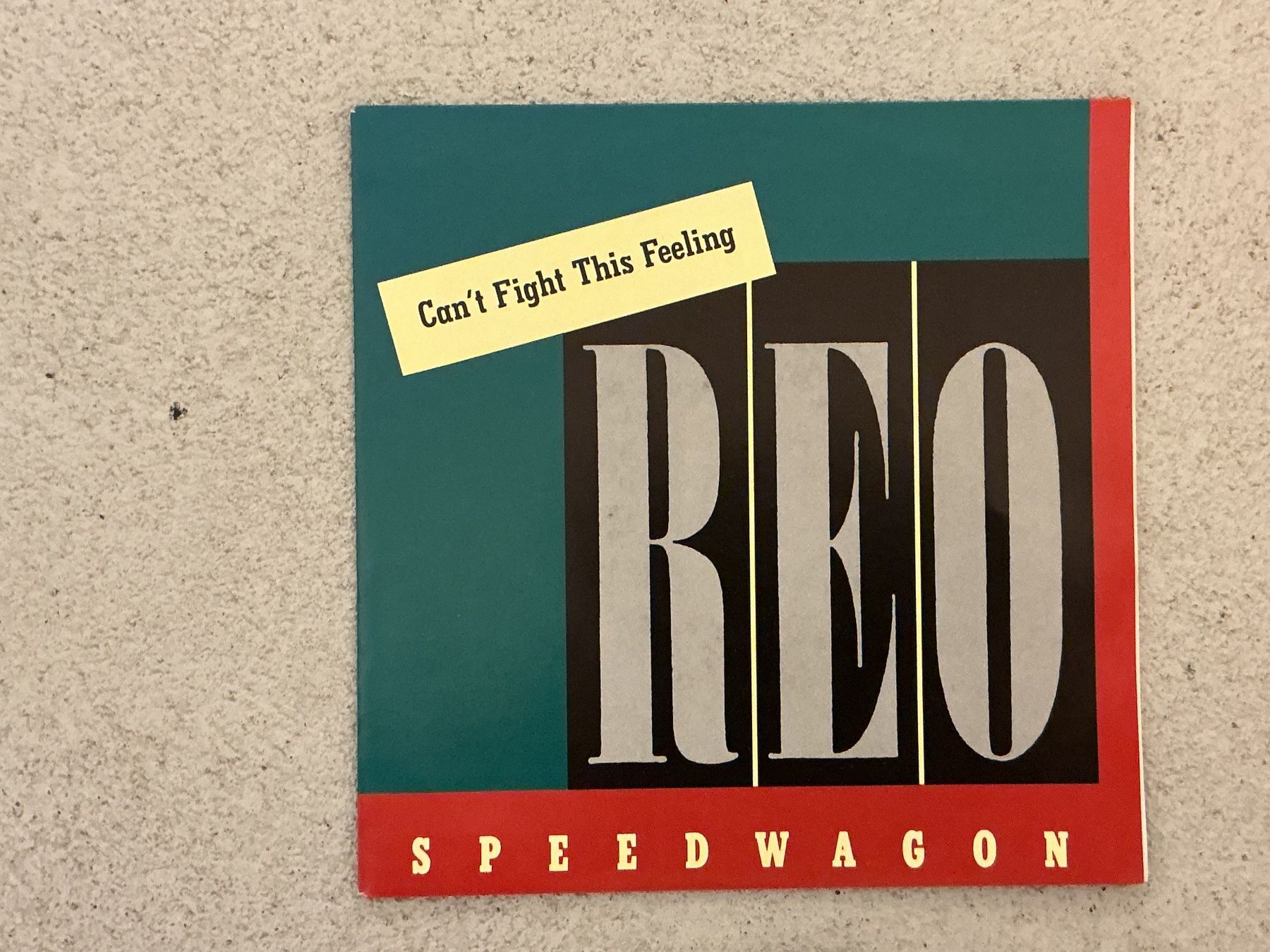 Dischi in vinile: REO Speedwagon Single Can't Fight This Feeling – Usato da Winterthur venduto da Tumko_7_Vinyl