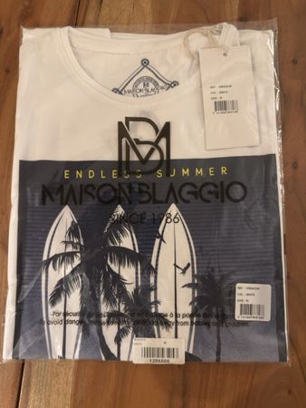 T-Shirt Maison Blaggio Neu Sommer Größe M, Los Angeles🌴☀️