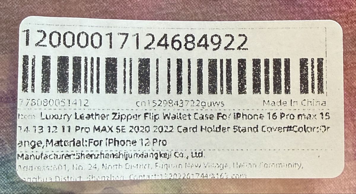 Coques & Protection écran: iPhone  IP 12 / 12 Pro Leder Wallet Case neu – Neuf avec emballage d'origine à Basel par Cora3 5