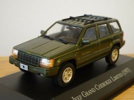 Jeep Grand Cherokee Limited 1997-1998 dunkelgrün met.   1:43