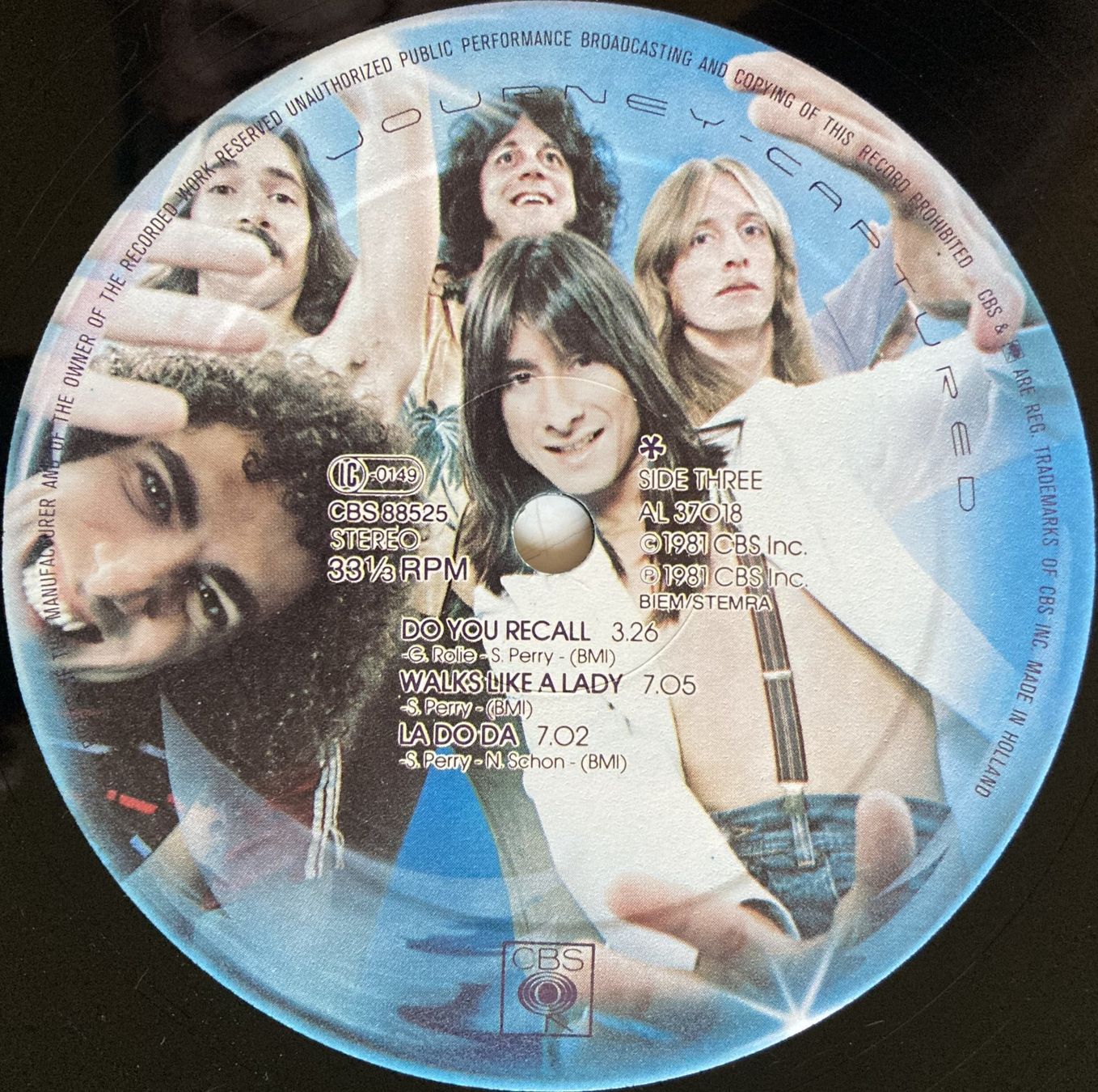 Schallplatten: JOURNEY - CAPTURED – Gebraucht aus Bottens von hotter-than-hell 5