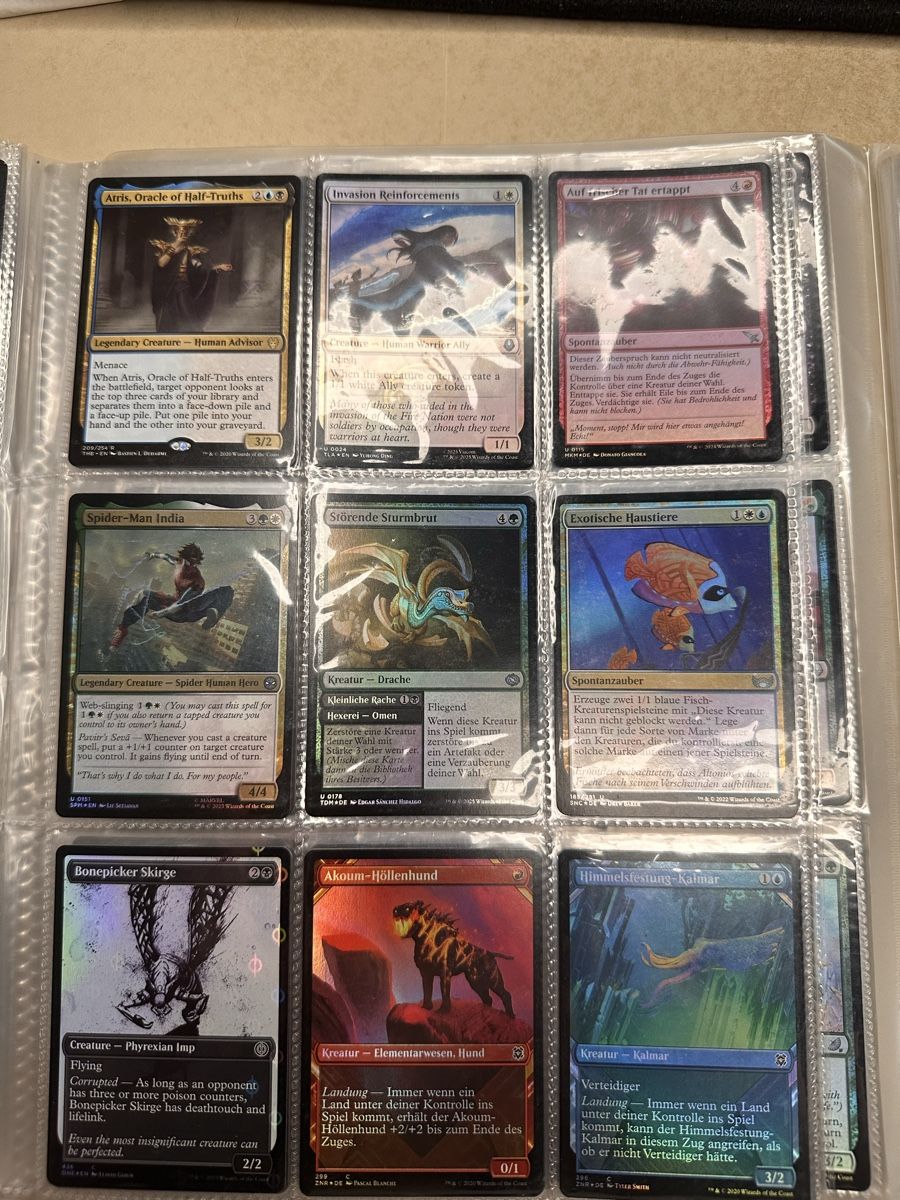Magic The Gathering Sammelbilder & Trading cards: Magic The Gathering Sammlung 448 Karten nur Foils – Gebraucht aus Walliswil b.Wangen von Swiss-Trading-Bros 8