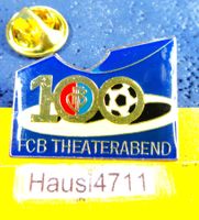 FUSSBALL SCHWEIZ FCB FC BASEL PIN GLASIERT 100JAHRE THEATER