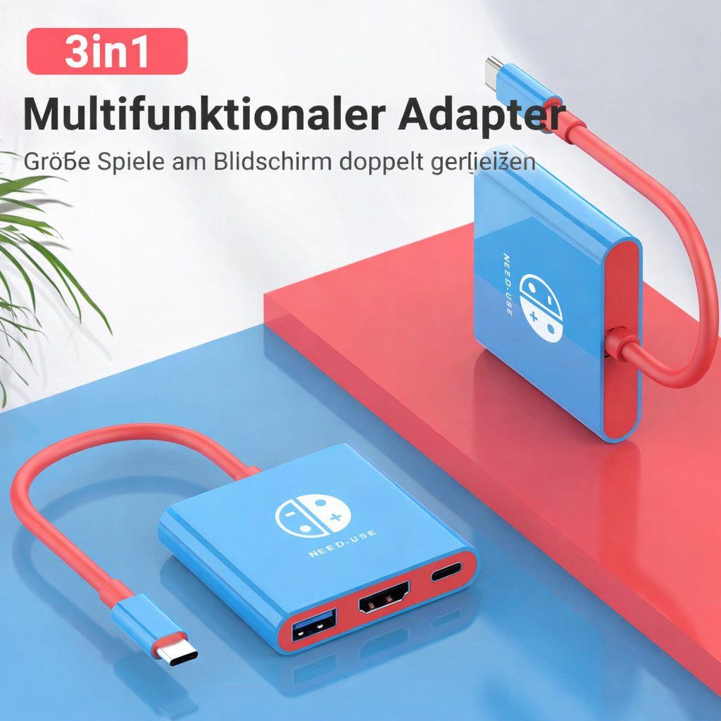 Docking station: Nintendo Switch Docking Station USB-C HDMI USB 3.0 – Nuovo e nell'imballaggio originale da Winterthur venduto da SwissTechStore