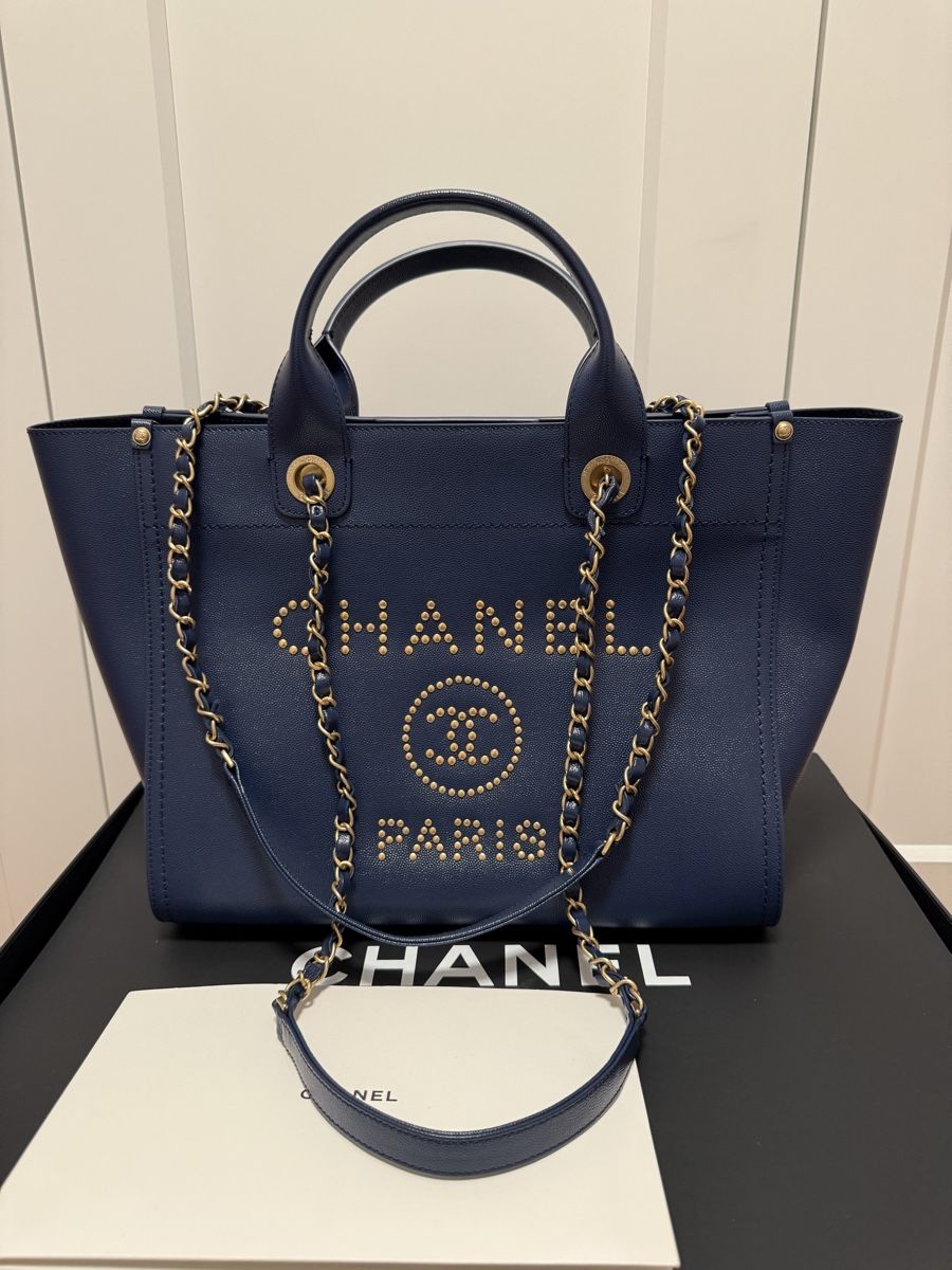 Chanel Borse da donna: Chanel Deauville Shopper – Usato da Lohn-Ammannsegg venduto da aemu12 1
