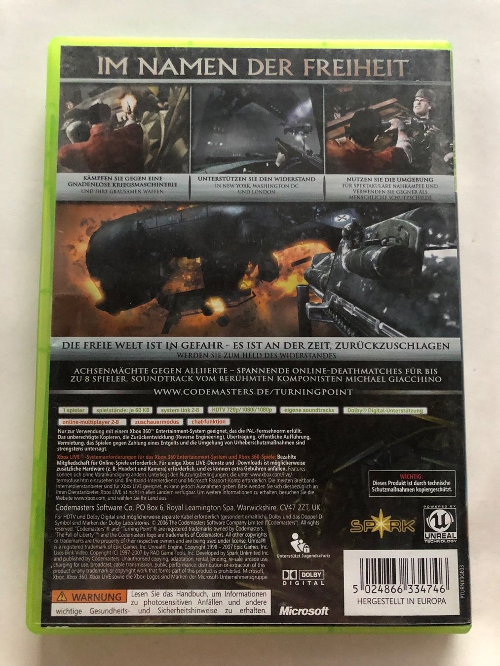 Microsoft Spiele: Turning Point für Xbox 360 – Gebraucht aus Kestenholz von Mad18 1