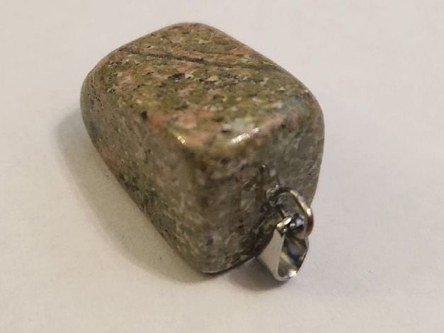Ciondoli: Pendentif pierre naturelle Unakite – Nuovo (secondo la descrizione) da Territet venduto da Cenh 2