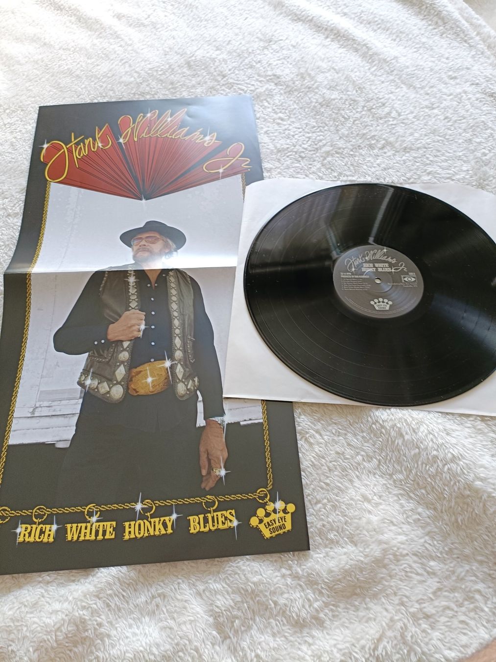 Schallplatten: Hank Williams Jr. - Rich White Honky Blues  LP – Gebraucht aus Luzern von cryptonic79 2