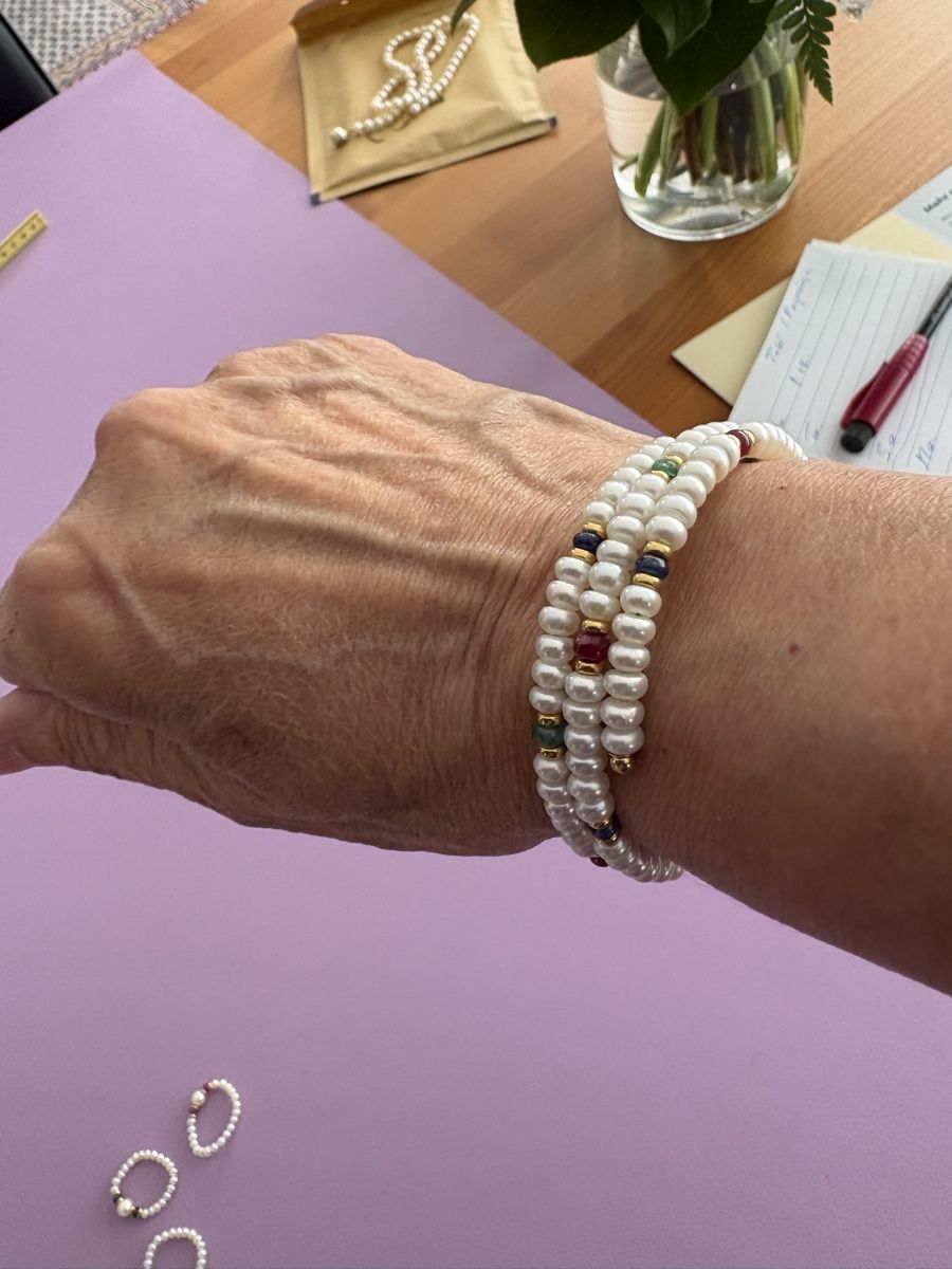 Bracciali & Braccialetti: Perlenarmband (Reif)  – Nuovo (secondo la descrizione) da Siglistorf venduto da chrugi61 2