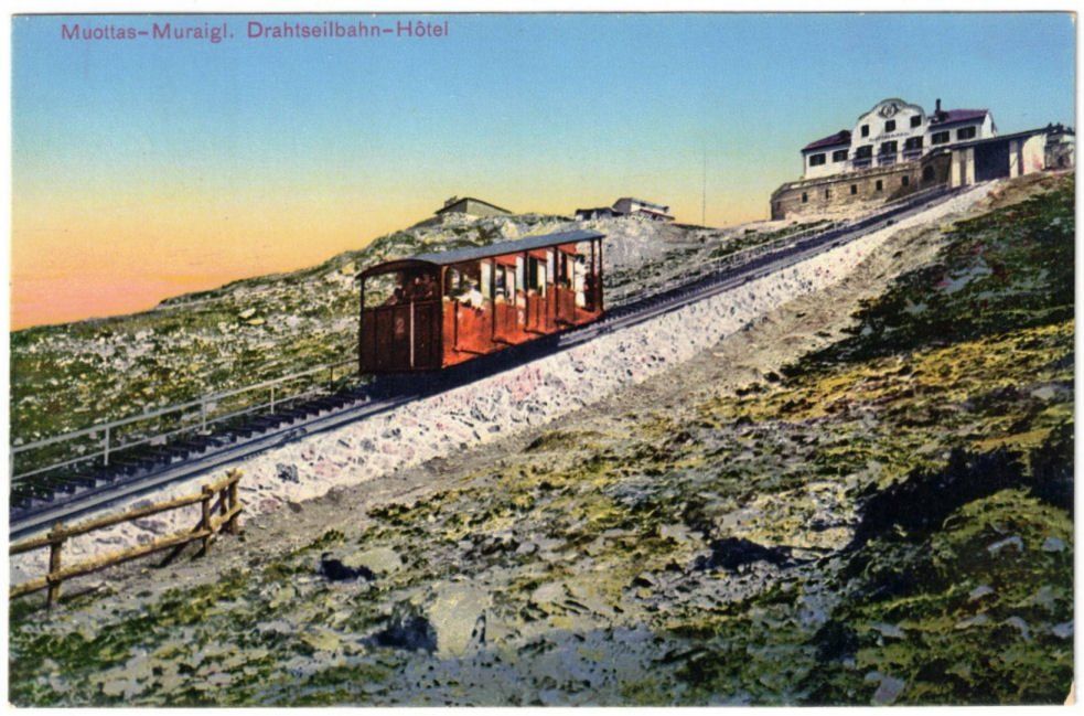 Cartes postales: St. Moritz - Standseilbahn Muottas Muragl – D'occasion à Binningen par Mountainrider