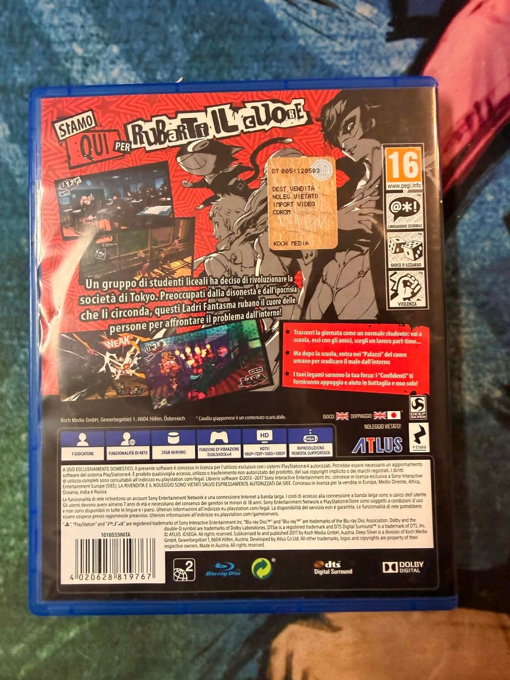 Sony Spiele: Persona 5 Sony Playstation 4 – Gebraucht aus Giubiasco von Ticinerd 1