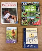 Pferdebücher 4er Set verschiedene Themen guter Zustand