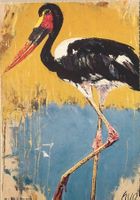 Fritz Hug, Vogel, Sattelstorch