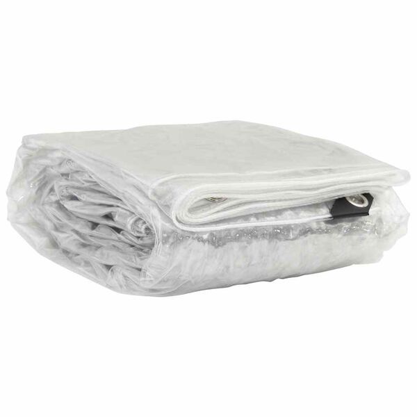 Coperture: Transparente Plane mit Ösen 5x10 m PVC – Nuovo e nell'imballaggio originale da Bühler venduto da DealHaus_Ostschweiz 2