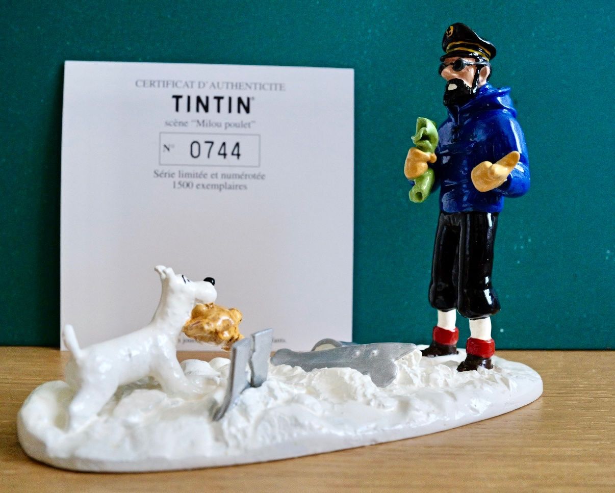 Statuette: Pixi Tintin Haddock, Milou poulet – Nuovo e nell'imballaggio originale da Genève venduto da pie_dr8z 1