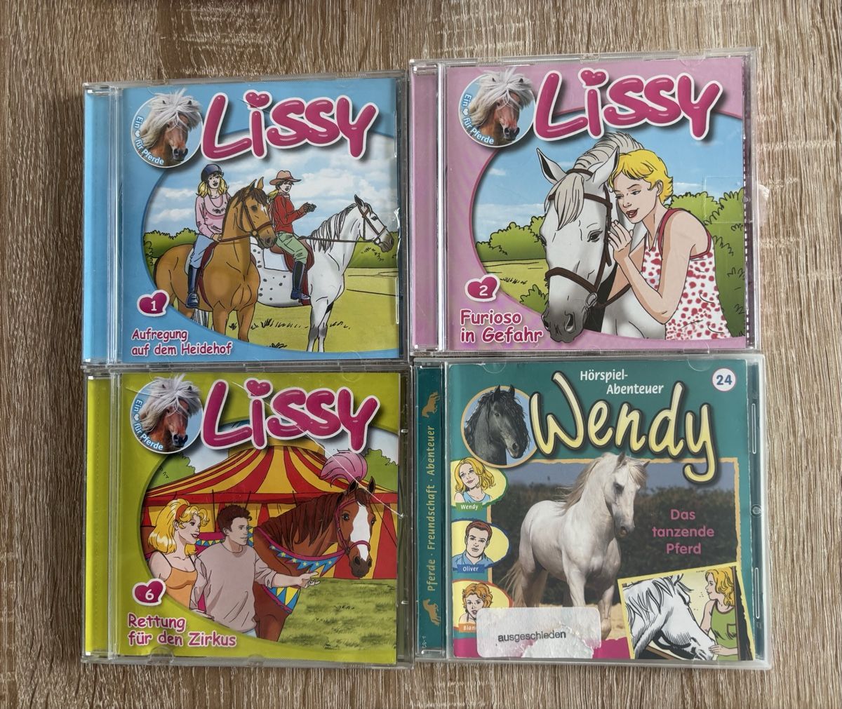 CD: 4 CDs Lissy und Wendy – Usato da Ebikon venduto da Regipe
